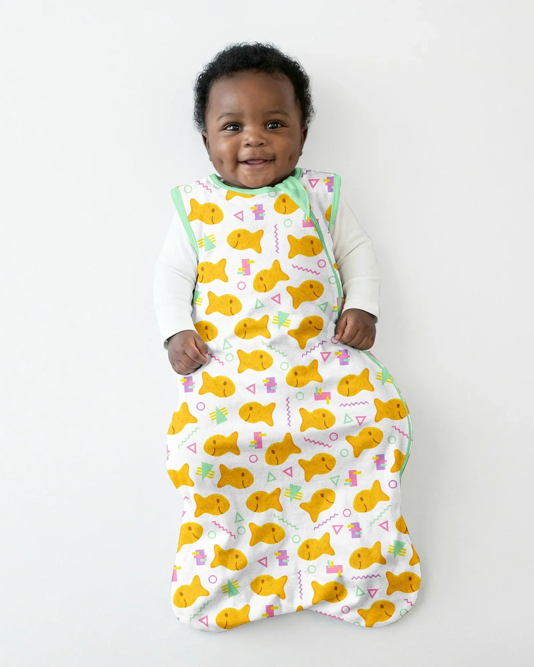 Cheesy Fishies Family Matching Bamboo Sleep Bag