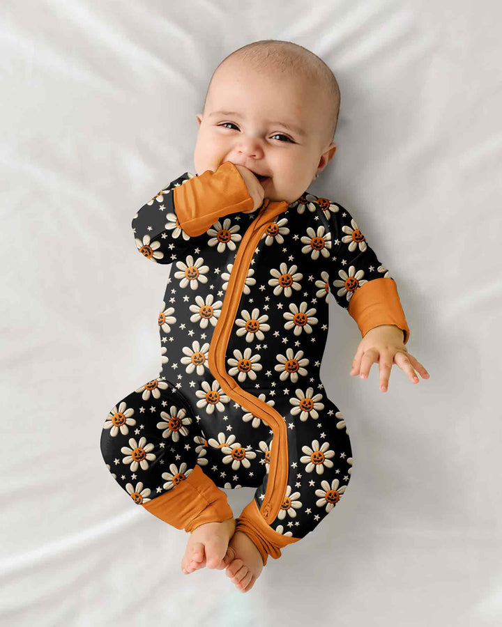 Gerippte Babykleidung mit individuellem Foto - Weich &amp; Skizzenhaft