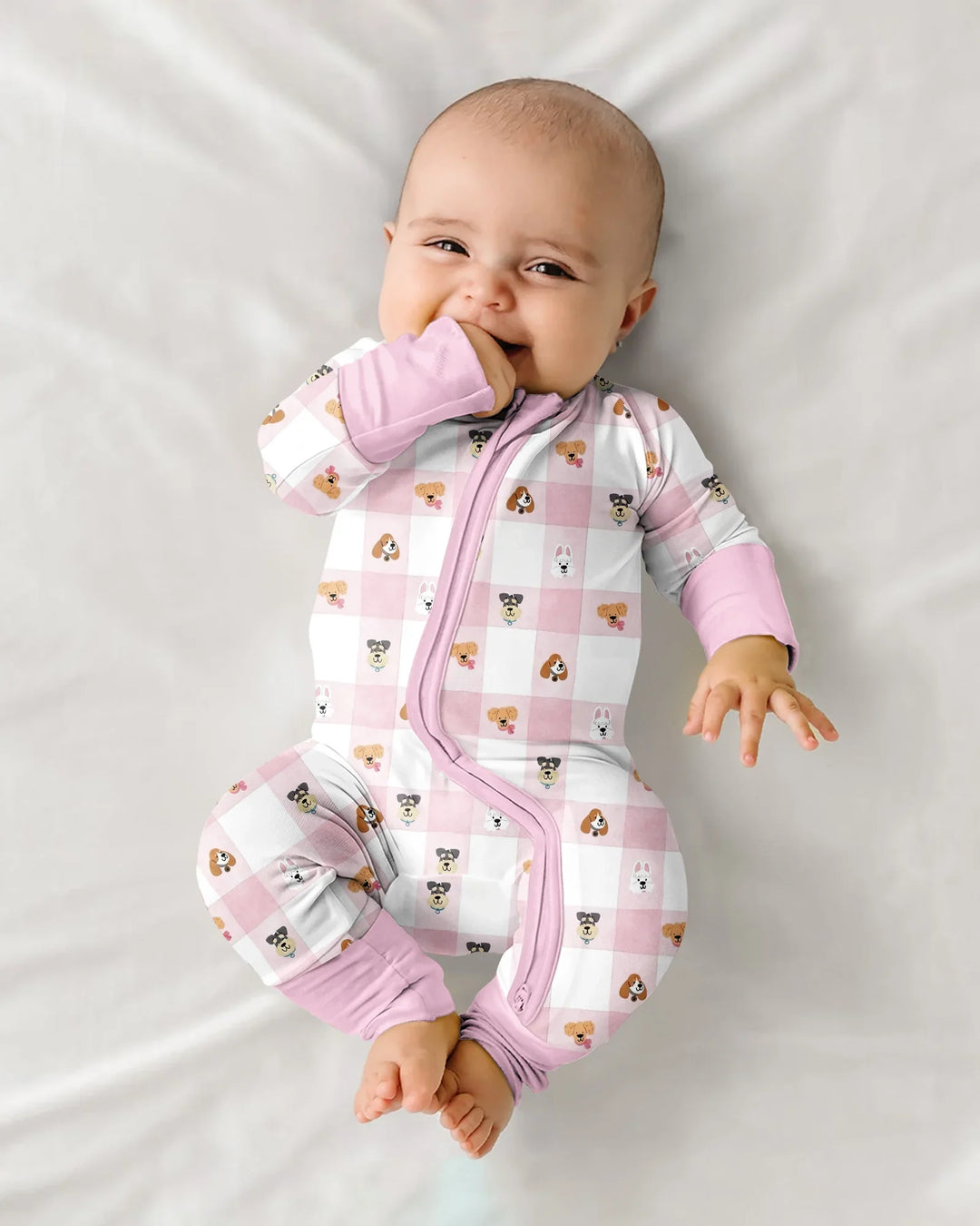 Gerippte Babykleidung mit individuellem Foto - Weich &amp; Skizzenhaft
