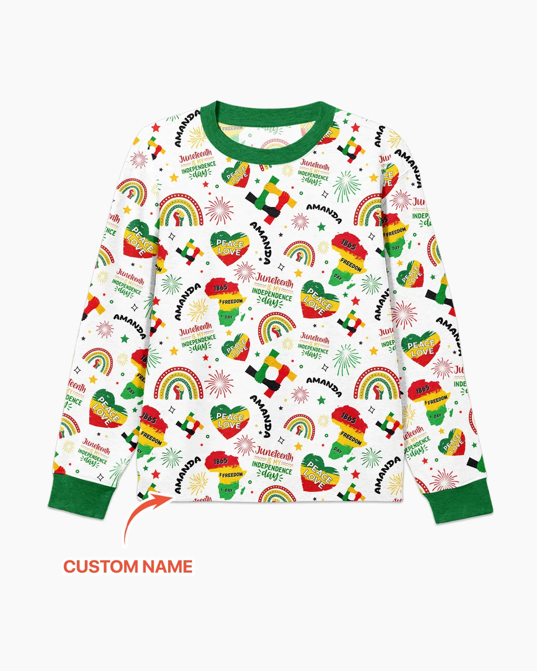 Vorlage Benutzerdefiniertes Herren-Pyjama-Set