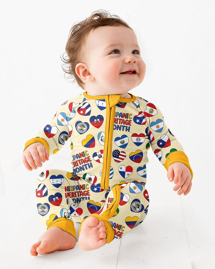 Gerippte Babykleidung mit individuellem Foto - Weich &amp; Skizzenhaft
