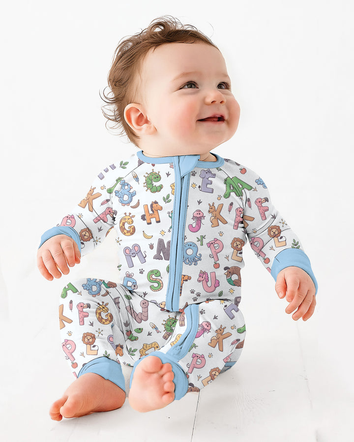 Animals Alphabet Bamboo Convertible Zippy