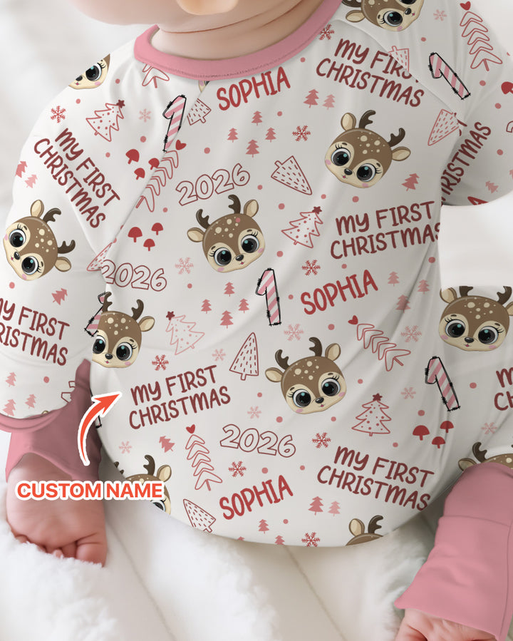 Gerippte Babykleidung mit individuellem Foto - Weich &amp; Skizzenhaft