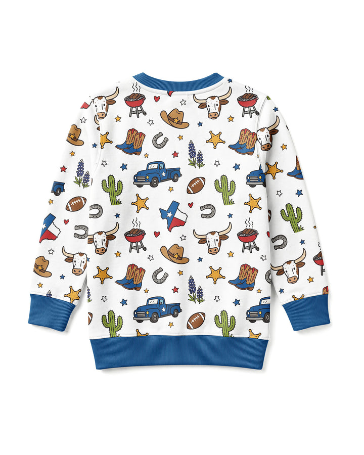 Someone in Texas Loves Me Bamboo Crewneck Sweatshirt