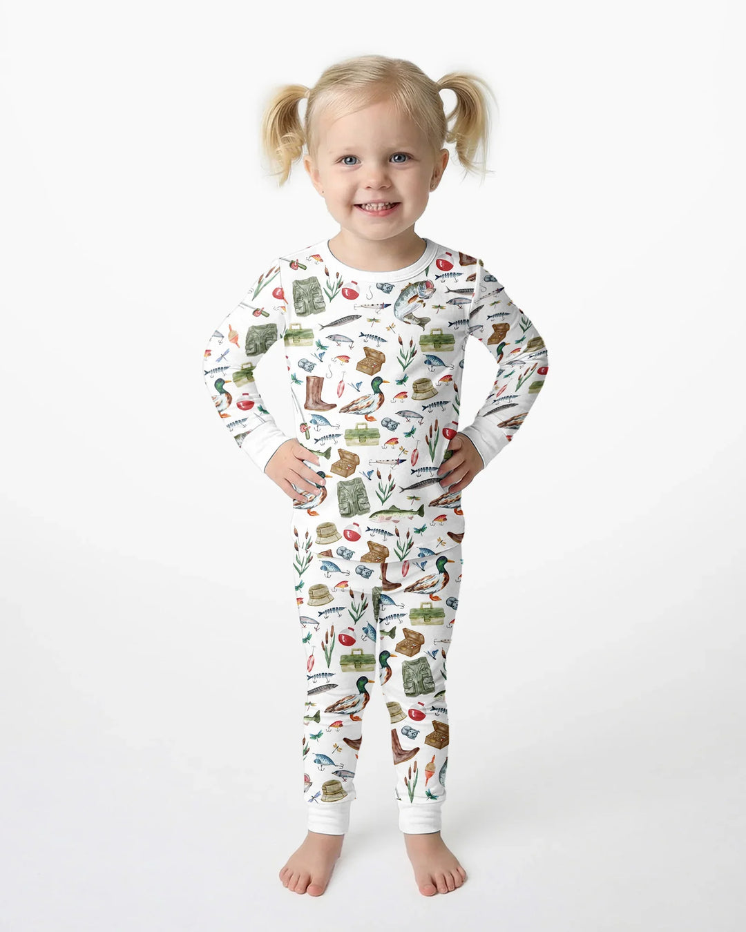 Zweiteiliges, kurzärmliges Pyjama-Set mit Marienkäfern