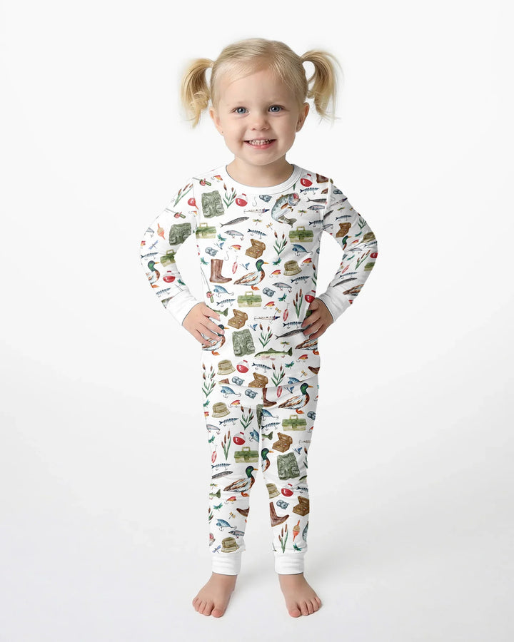 Zweiteiliges, kurzärmliges Pyjama-Set mit Marienkäfern