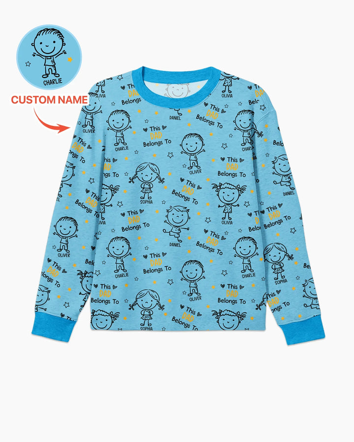 Vorlage Benutzerdefiniertes Herren-Pyjama-Set
