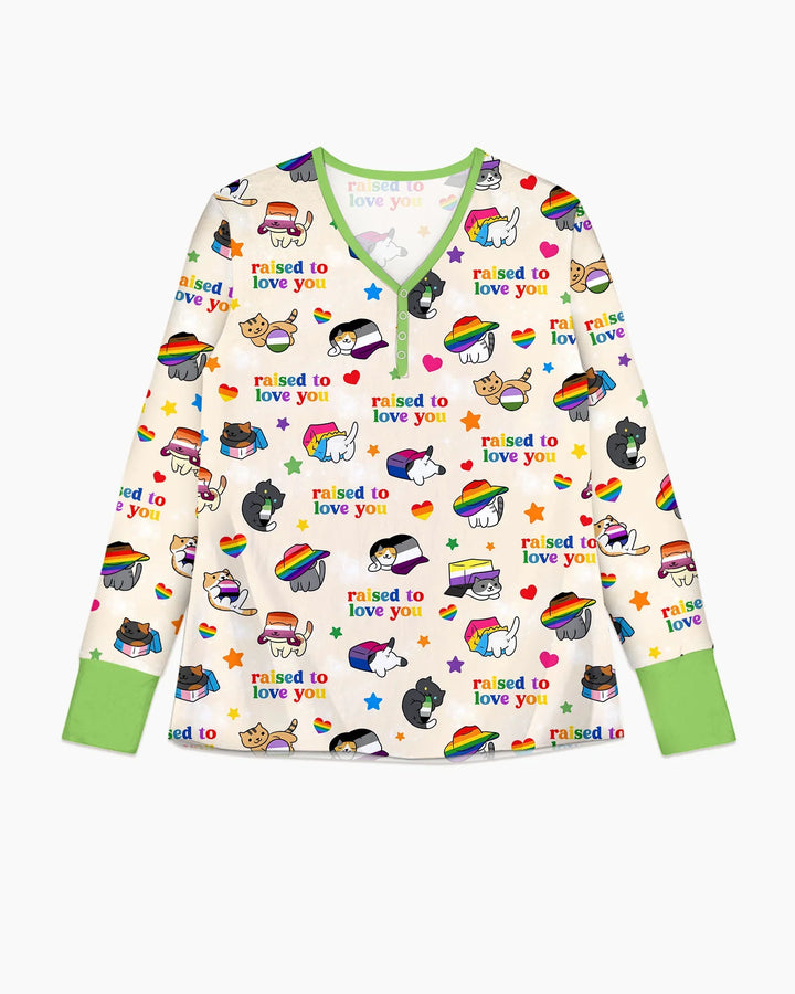 Vorlage Bambus Damen Pyjama Set