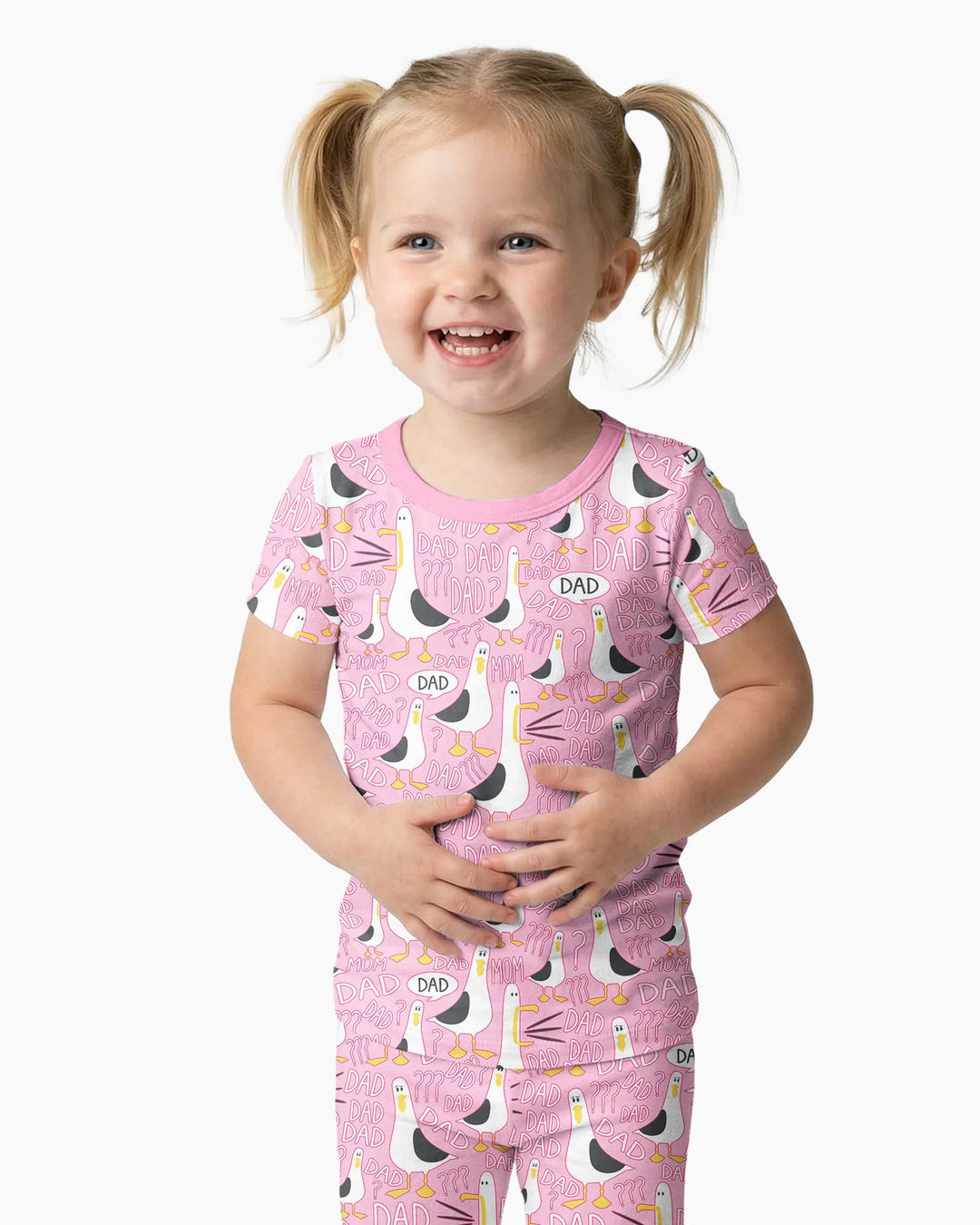 Zweiteiliges, kurzärmliges Pyjama-Set mit Marienkäfern
