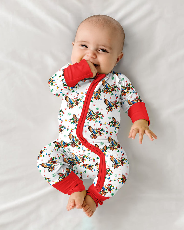 Preppy Christmas Mallard Duck Bamboo Convertible Zippy