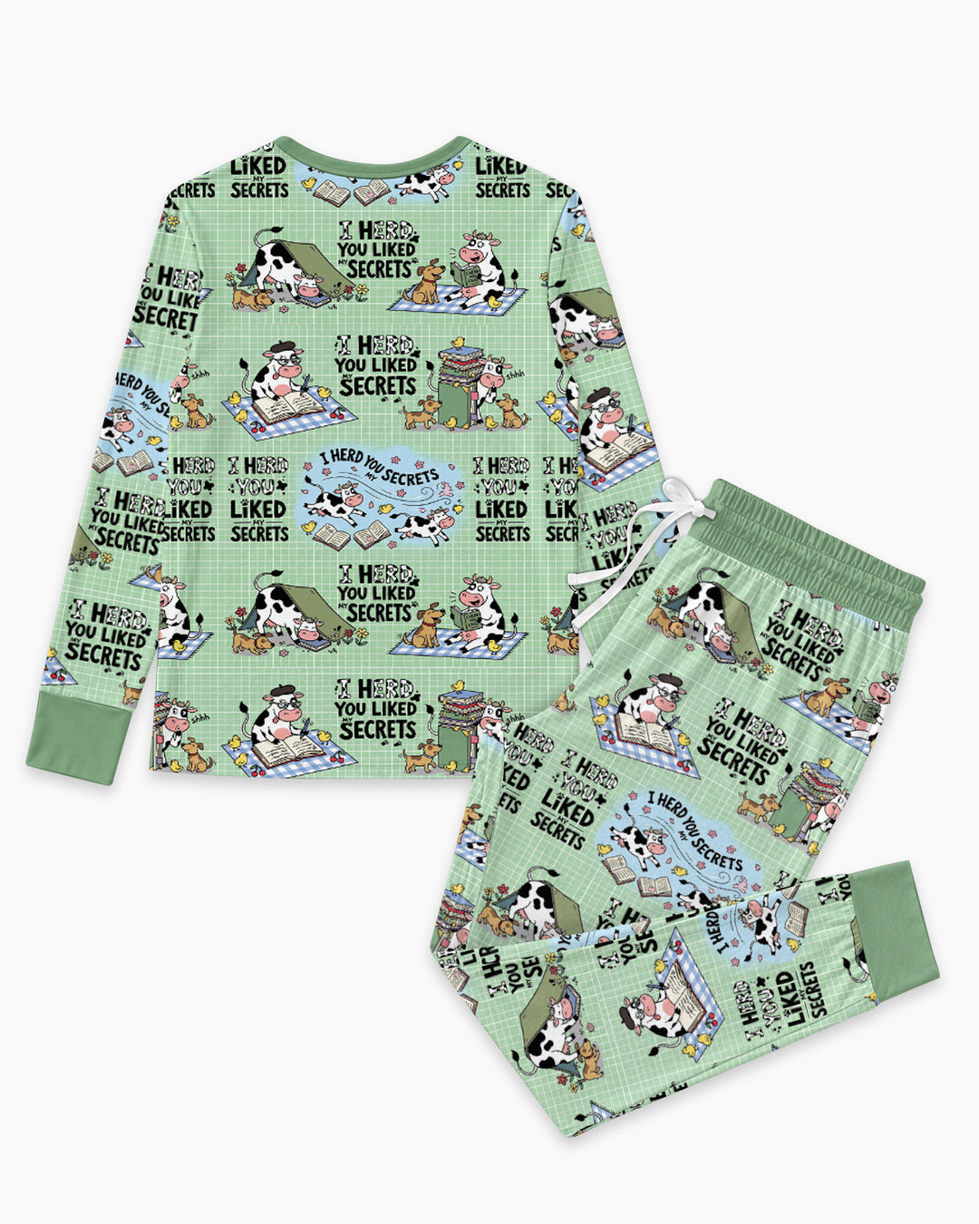 The Secret Gossip Club Bamboo Women Pajama Set