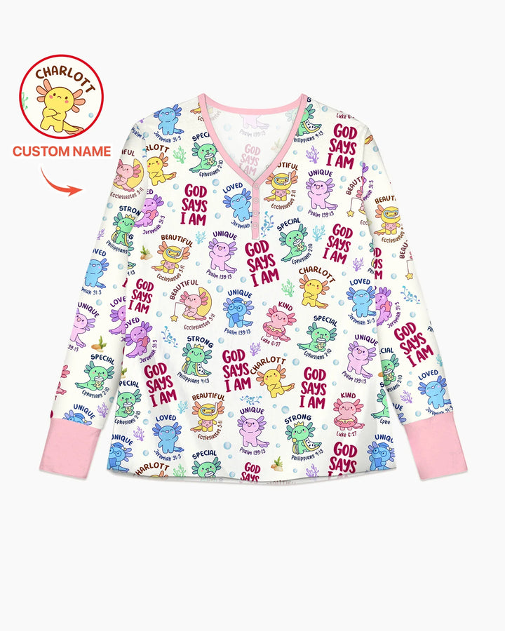 Vorlage Bambus Damen Pyjama Set