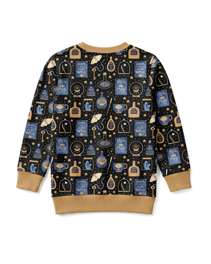 Good Witch Spell books and Potions Bamboo Crewneck Sweatshiry