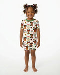Juneteenth I am My Ancestors' Wildest Dream Bamboo Two Piece Short Sleeve Shorts Pajama Set