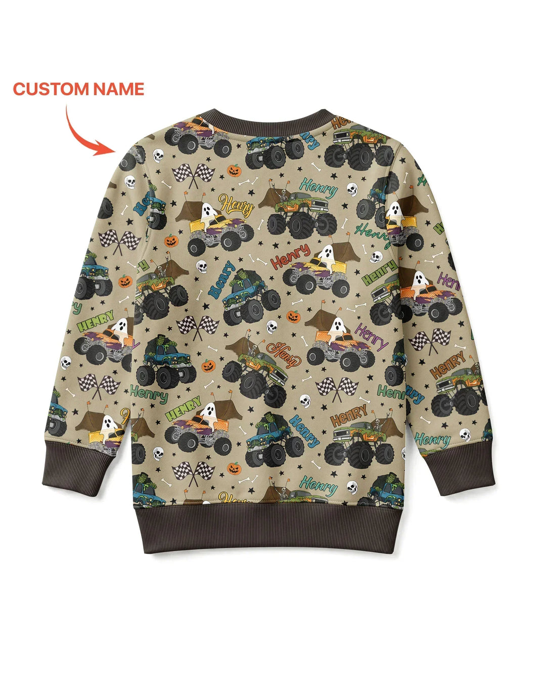 Maßgeschneiderter Bambus Rundhals-Sweatshirt