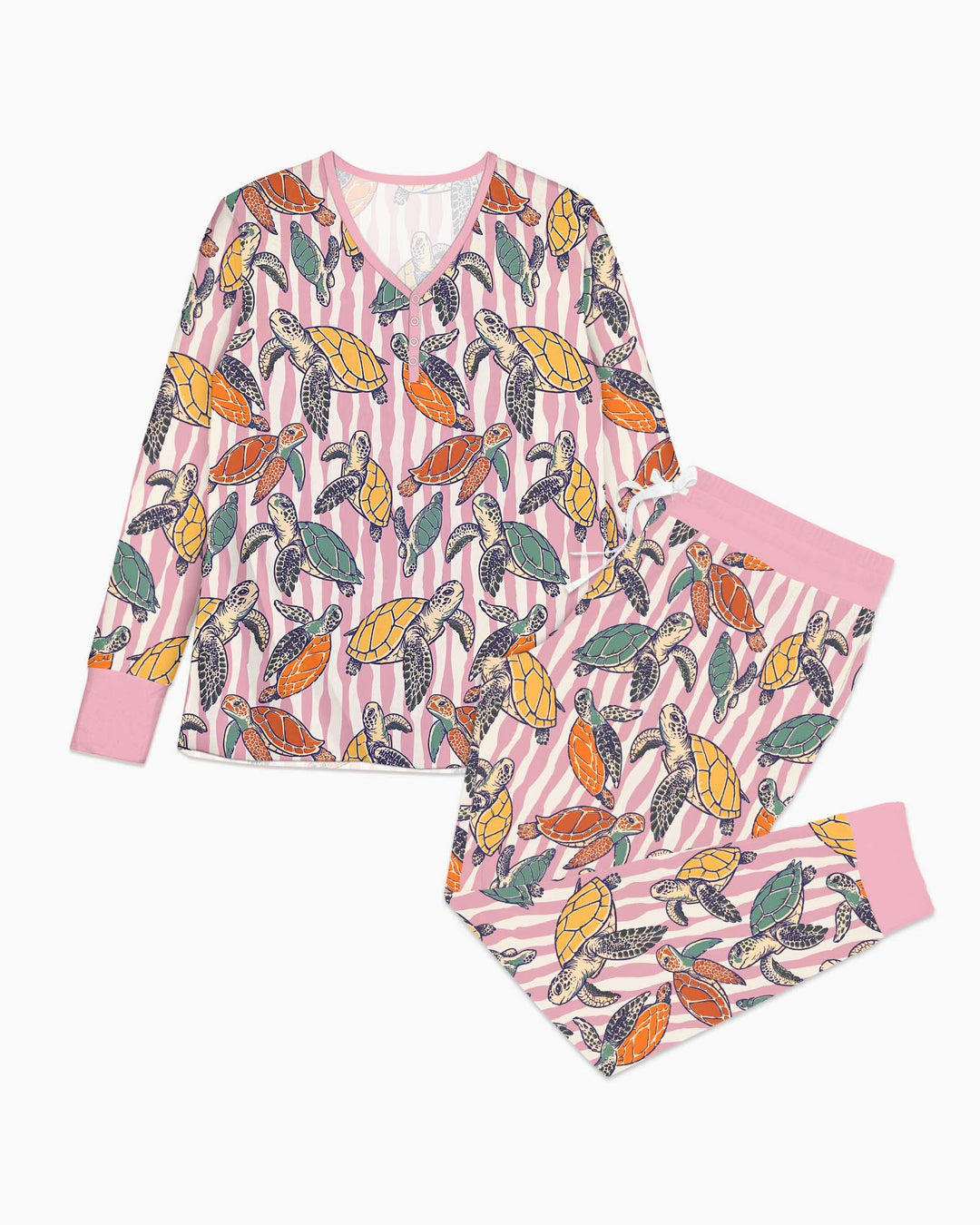 Vorlage Bambus Damen Pyjama Set