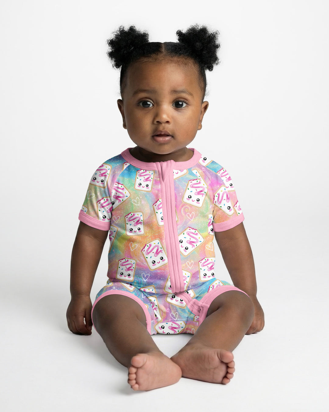 Kawaii Sprinkle Pastry  Bamboo Shorty Zippy