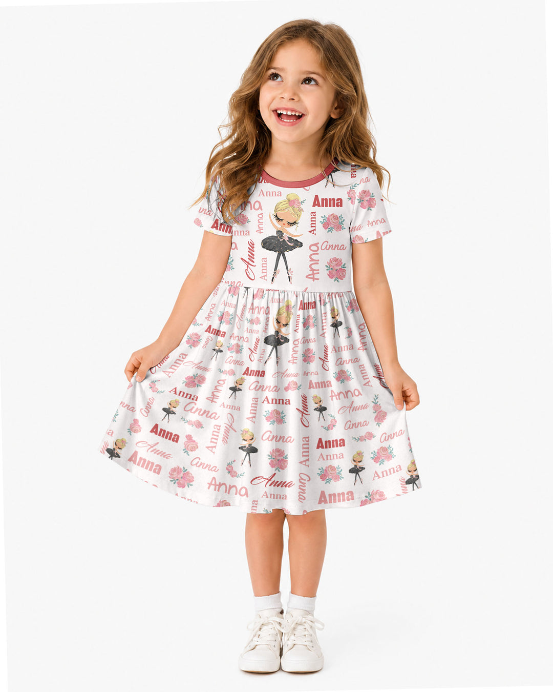 Cute Avatar Bamboo Twirl Dress
