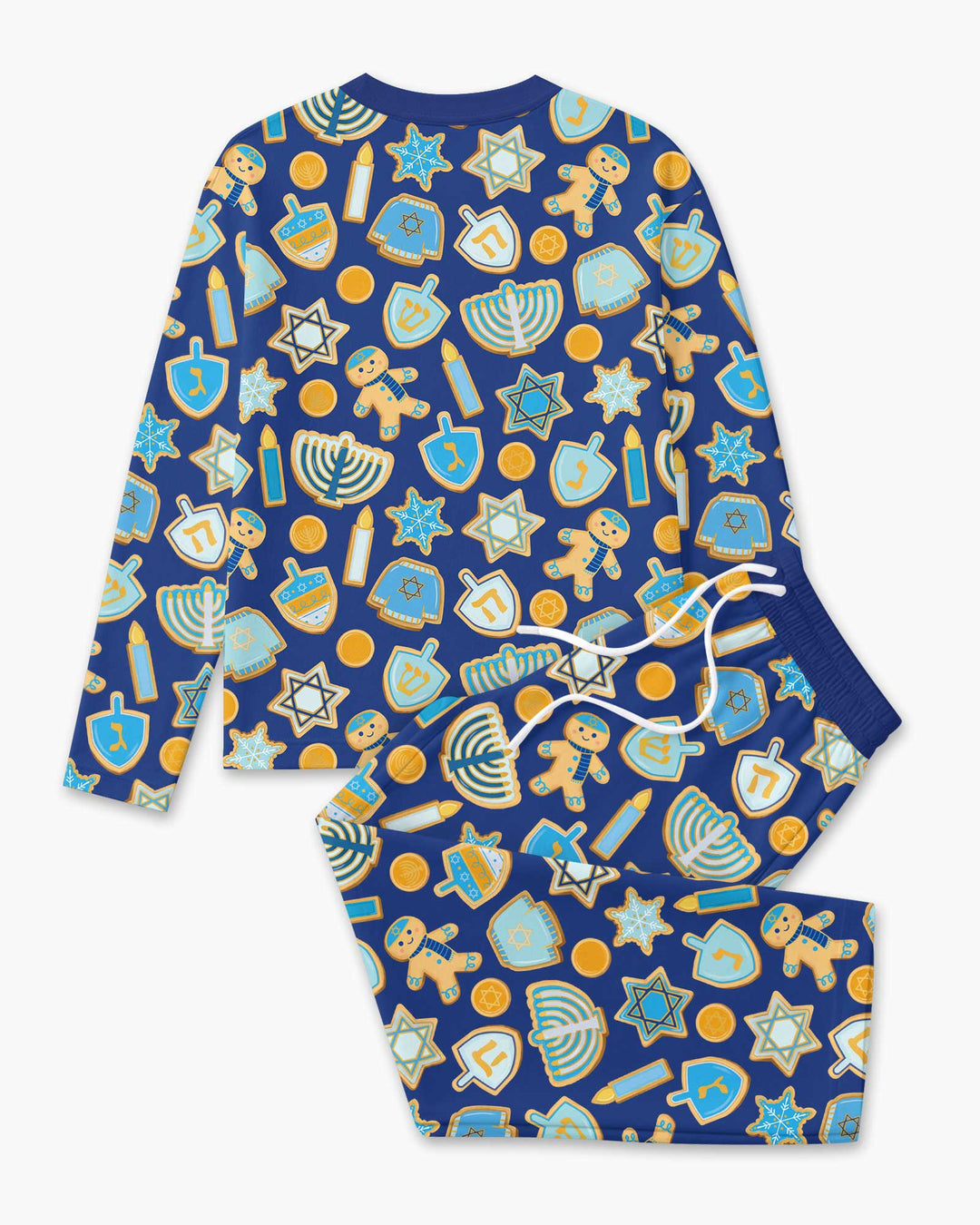 Hanukkah Cookies Bamboo Men's Pajama Set