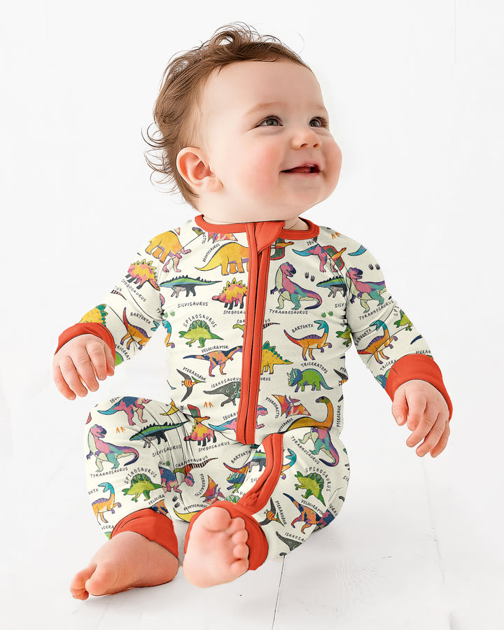 Little Dino World Bamboo Convertible Zippy