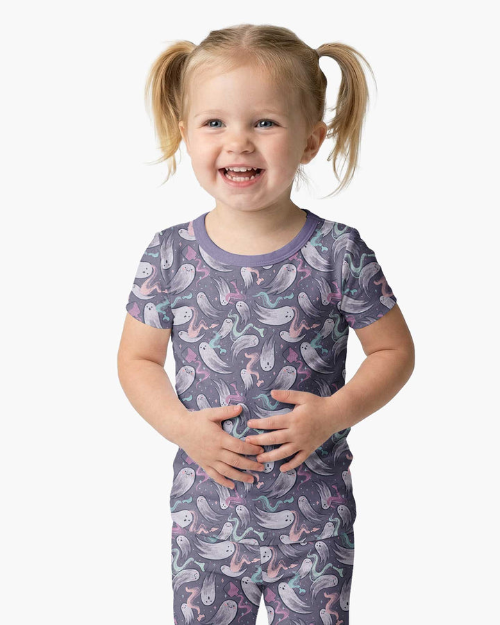 Whimsical Spirits Bamboo Two Piece Short Sleeve Pajama Set