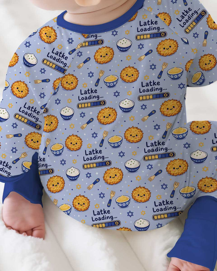 Latke For Hanukkah Bamboo Convertible Zippy
