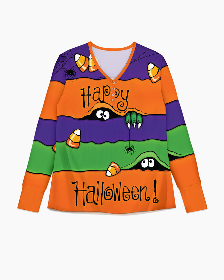 Happy Halloween Bamboo Women Pajama Set