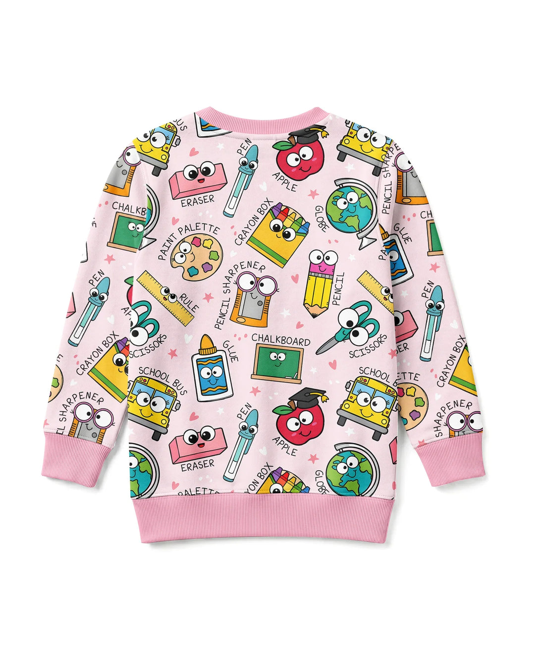 Happy School Pals Bamboo Crewneck Sweatshirt