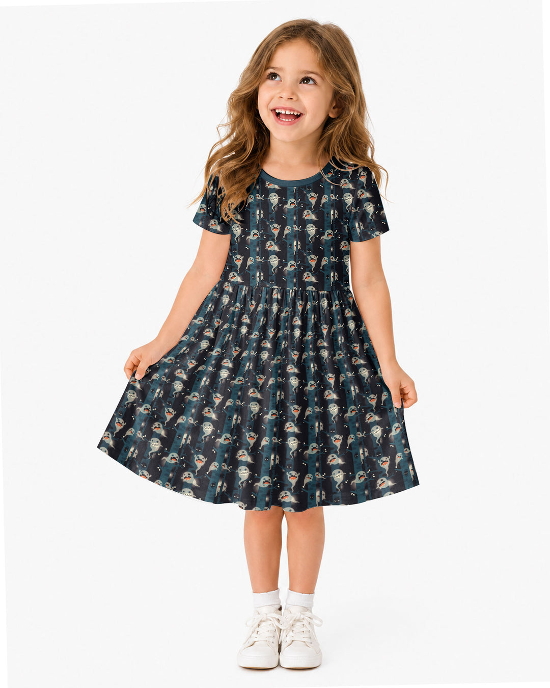 Scared yet Bamboo Twirl Dress