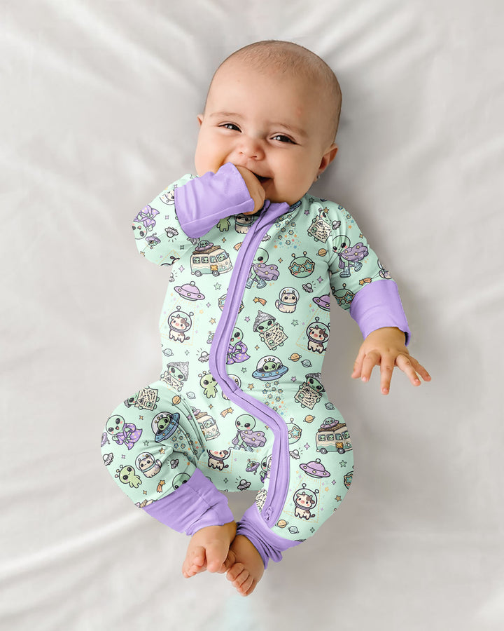 Gerippte Babykleidung mit individuellem Foto - Weich &amp; Skizzenhaft