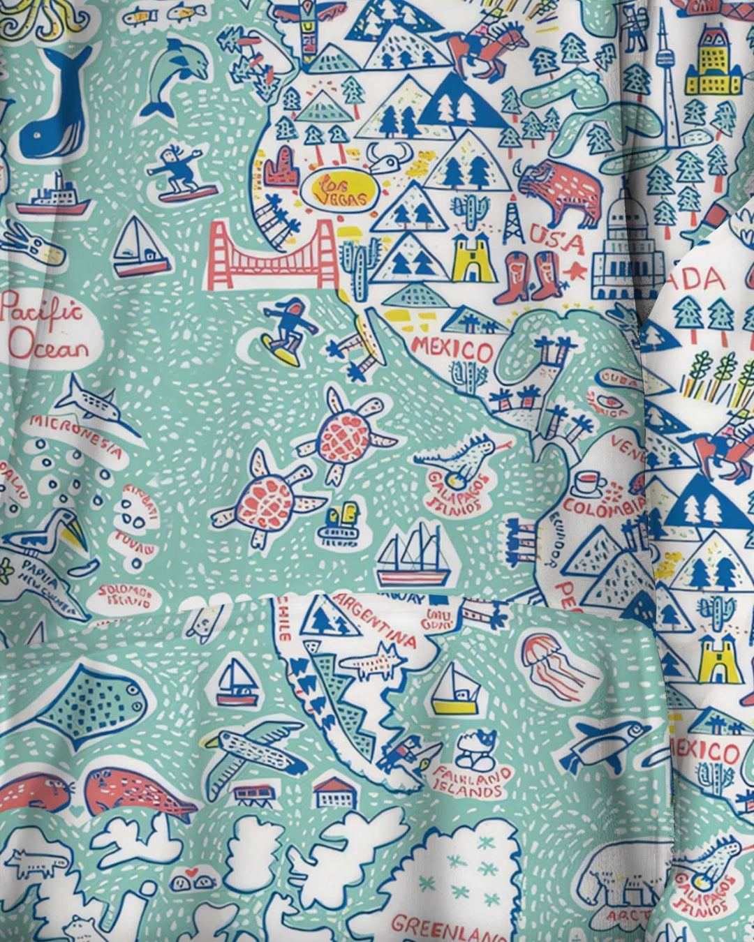 Hello World Wonders Bambus-Deckenhoodie