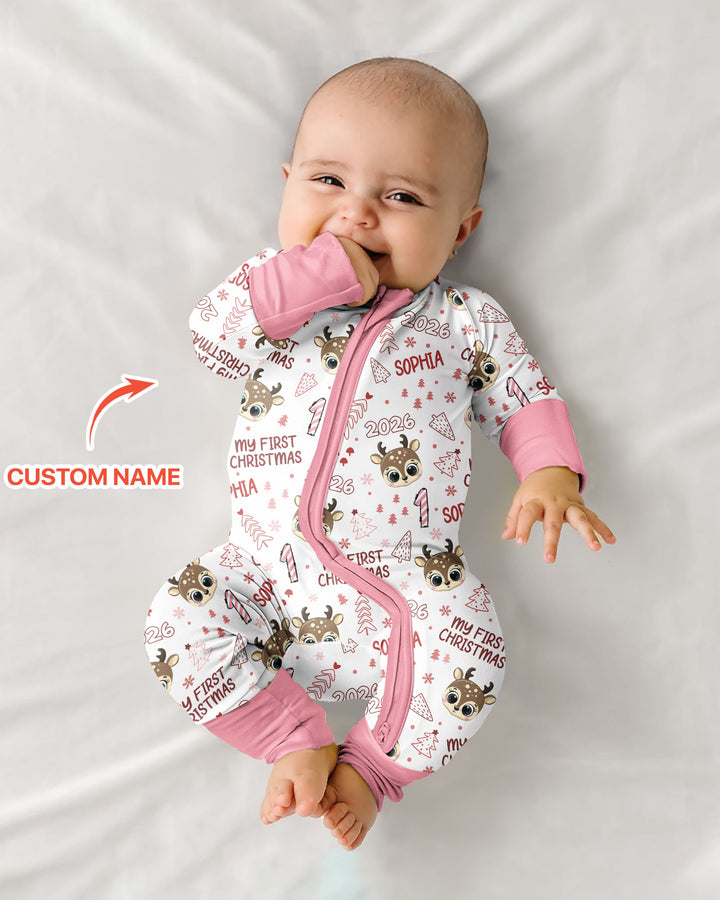 Gerippte Babykleidung mit individuellem Foto - Weich &amp; Skizzenhaft