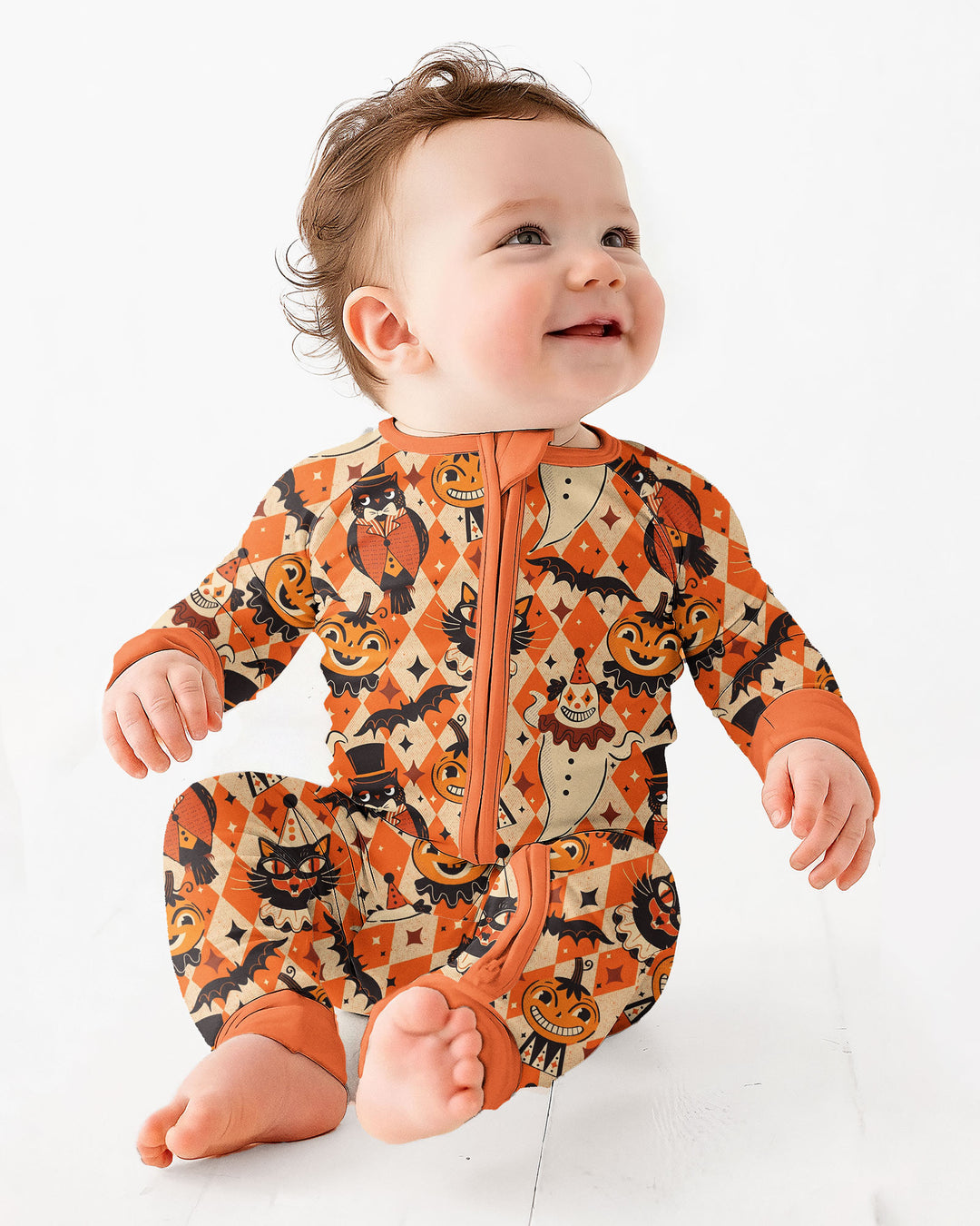 Vintage Halloween Carnival Bamboo Convertible Zippy