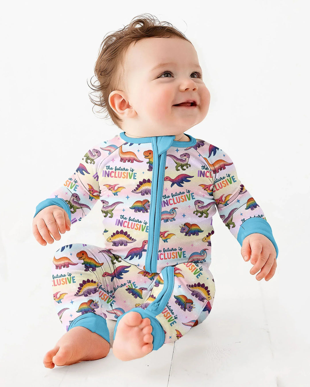Gerippte Babykleidung mit individuellem Foto - Weich &amp; Skizzenhaft