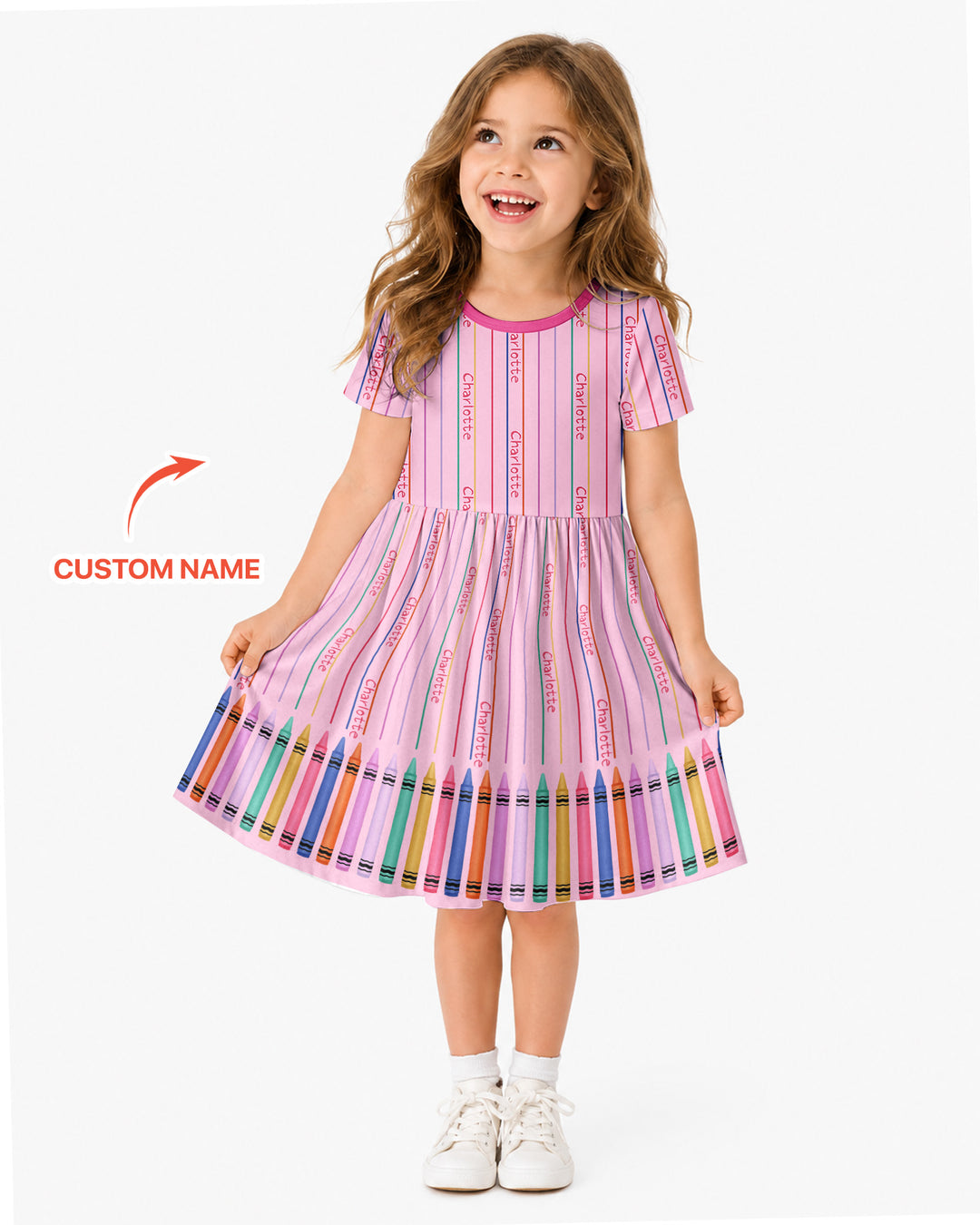 Vorlage Bambus Twirl Kleid