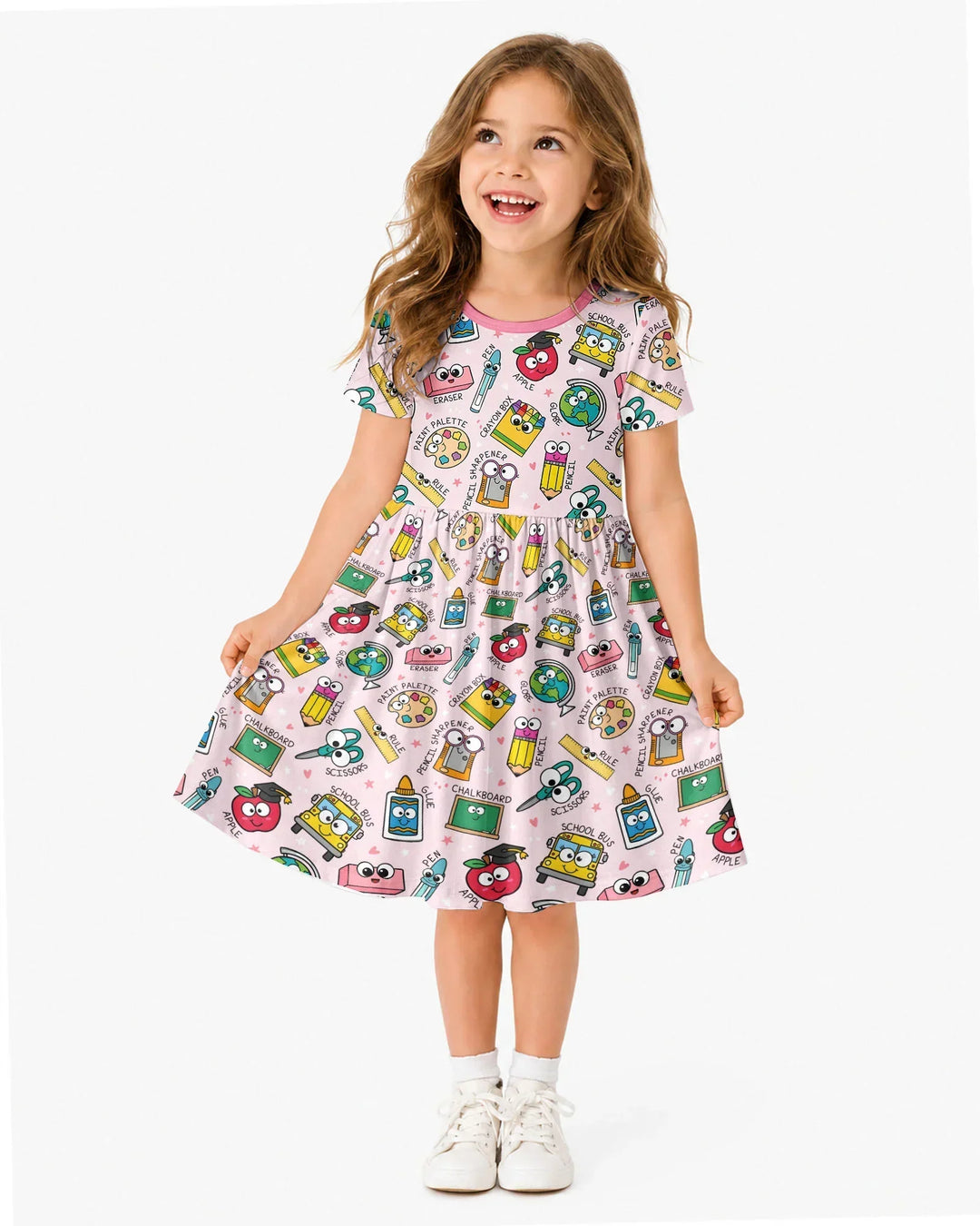 Happy School Pals Bamboo Twirl Dress