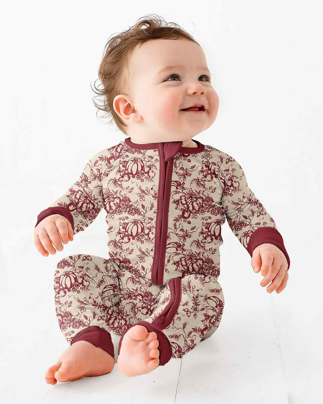 Gerippte Babykleidung mit individuellem Foto - Weich &amp; Skizzenhaft