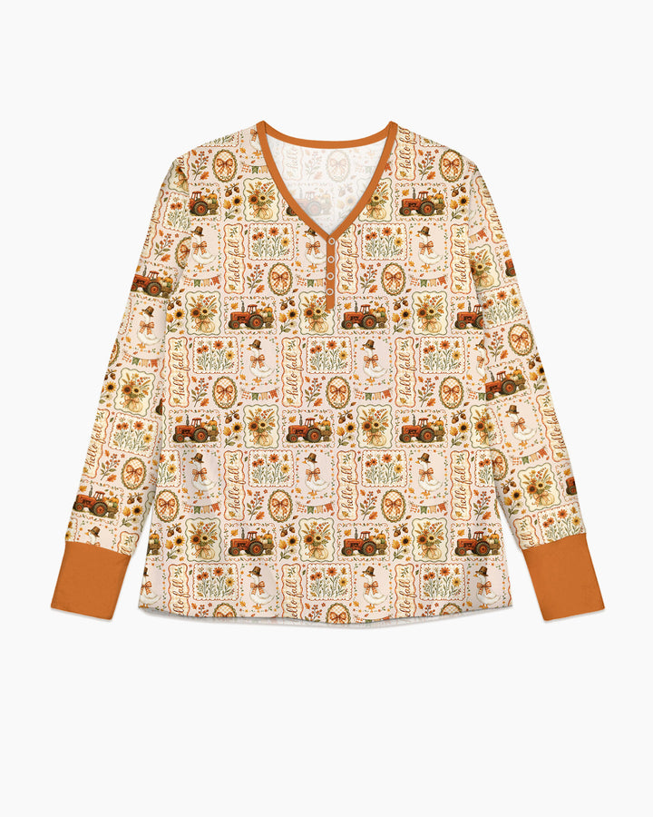 Vorlage Bambus Damen Pyjama Set