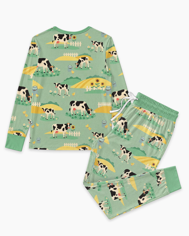 Pasture Sunlit Waltz Bamboo Women Pajama Set