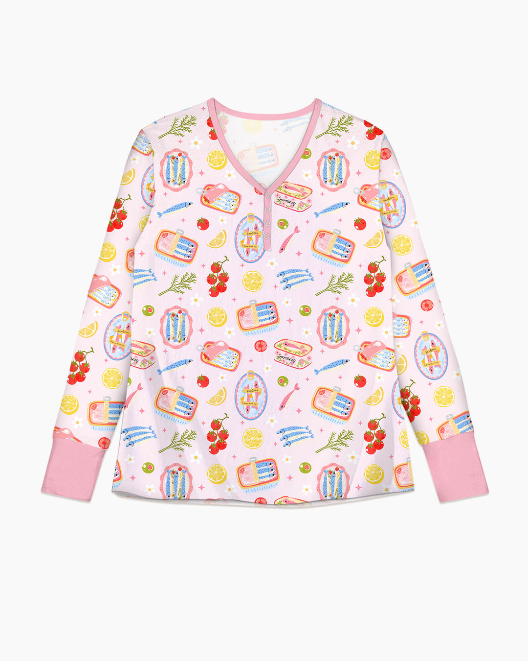Vorlage Bambus Damen Pyjama Set