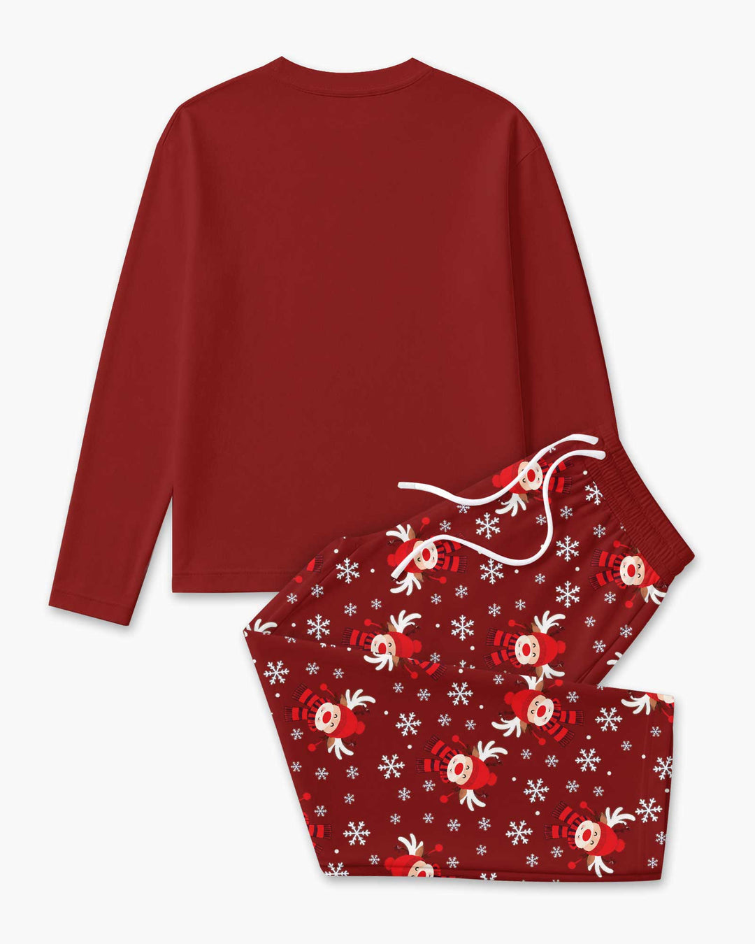 Merry Reindeer Nights Bamboo Men's Pajama Set