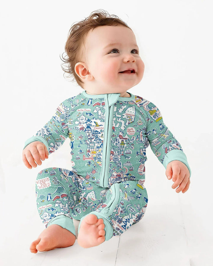 Gerippte Babykleidung mit individuellem Foto - Weich &amp; Skizzenhaft