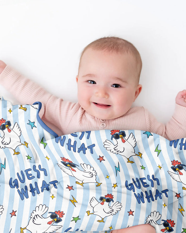 Guess What? Chicken Butt! Bamboo Blanket
