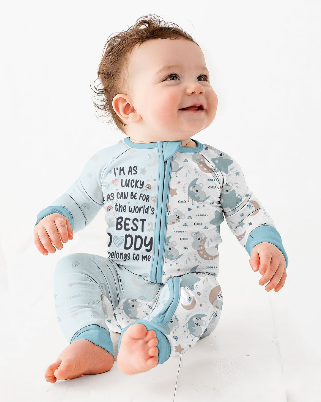 The World's Best Daddy Belongs To Me Bamboo Convertible Zippy