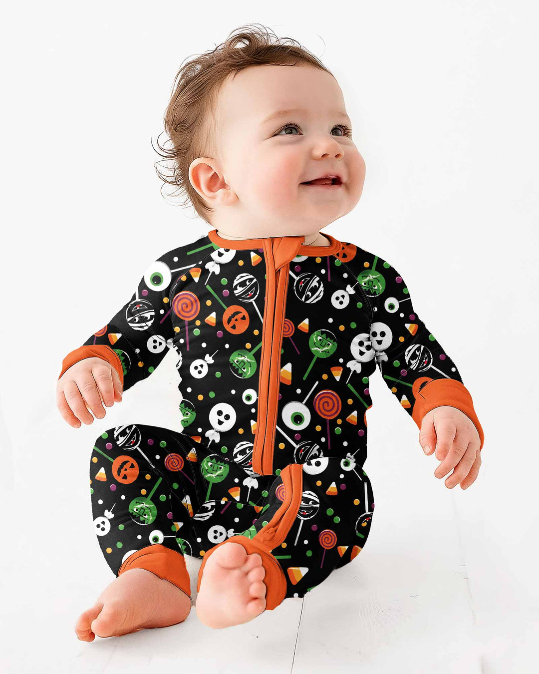 Halloween Lolipop I'm Just Here For The Candy Bamboo Convertible Zippy