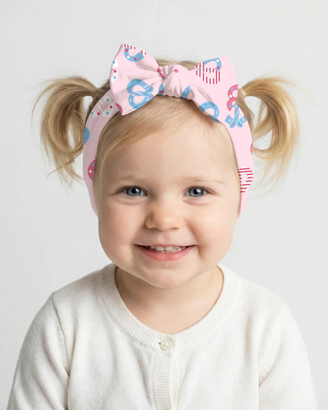 4th of July Pretzel  Headband