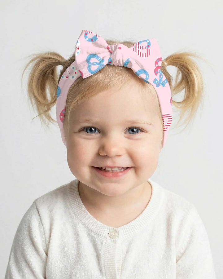 4th of July Pretzel  Headband