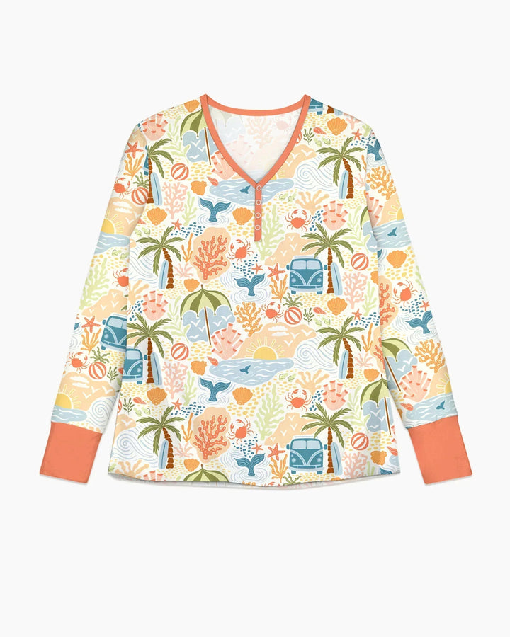 Vorlage Bambus Damen Pyjama Set