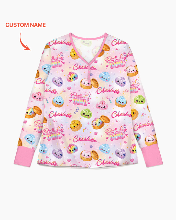 Vorlage Bambus Damen Pyjama Set