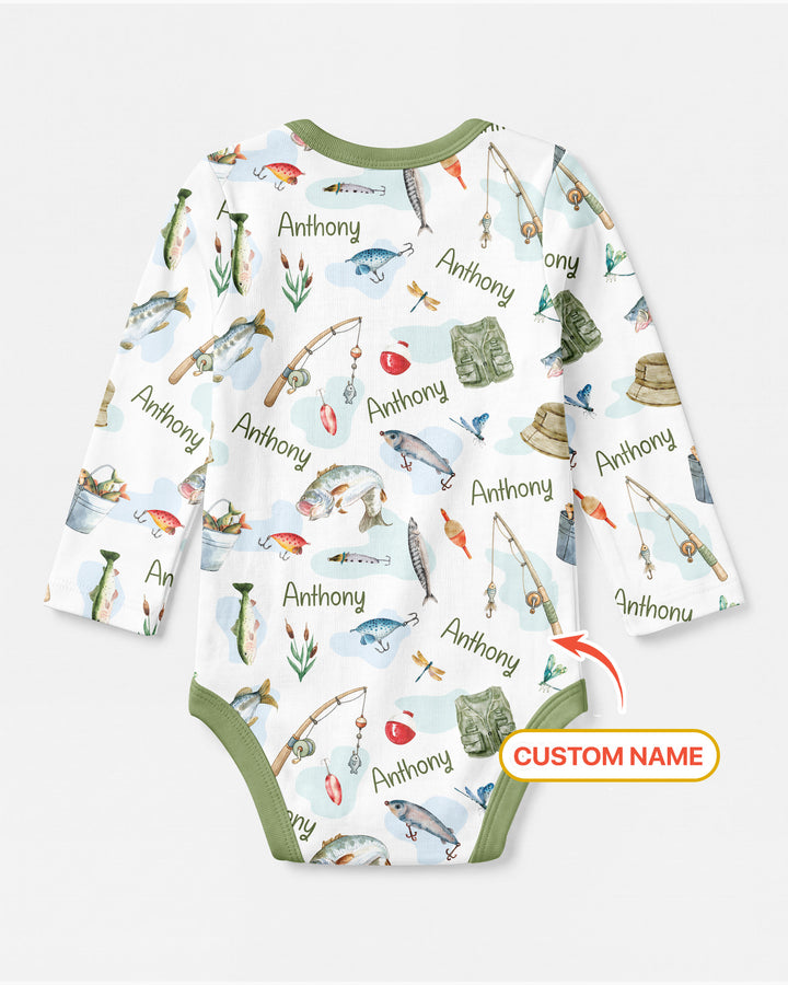 Is It Too Soon To Ask For A Fishing Pole Bamboo Bodysuit